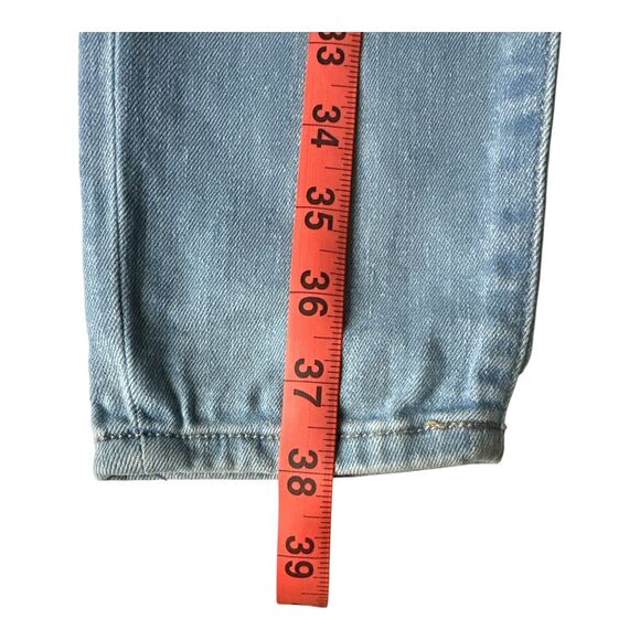 Forever 21 Premium Denim Skinny Jeans Women’s 26 Blue Distressed Ripped Pants - Picture 15 of 16